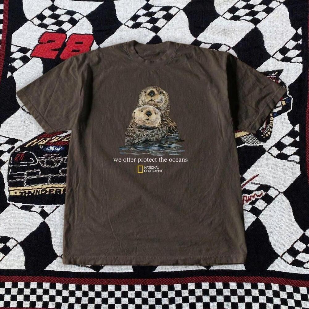 Brown National Geographic Otter Tee Shirt